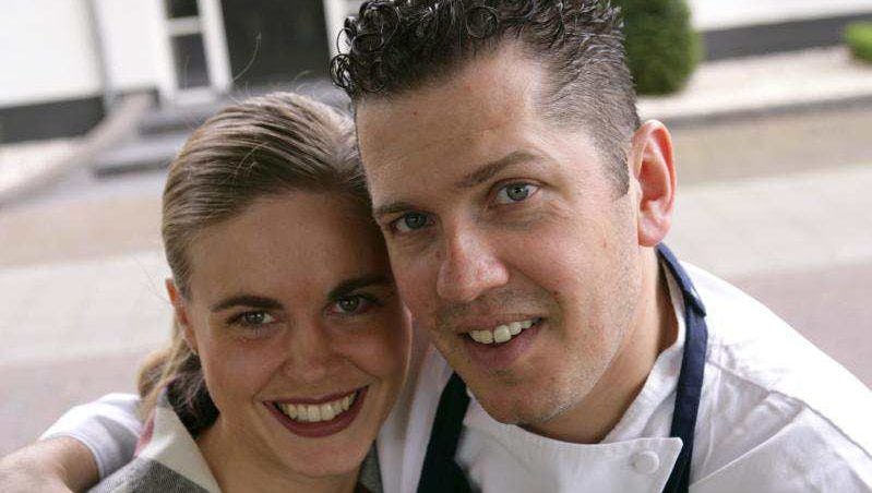 April 2009: Kim Veldman en Jacob Jan Boerma geportretteerd voor een reportage in Misset Restaurant.