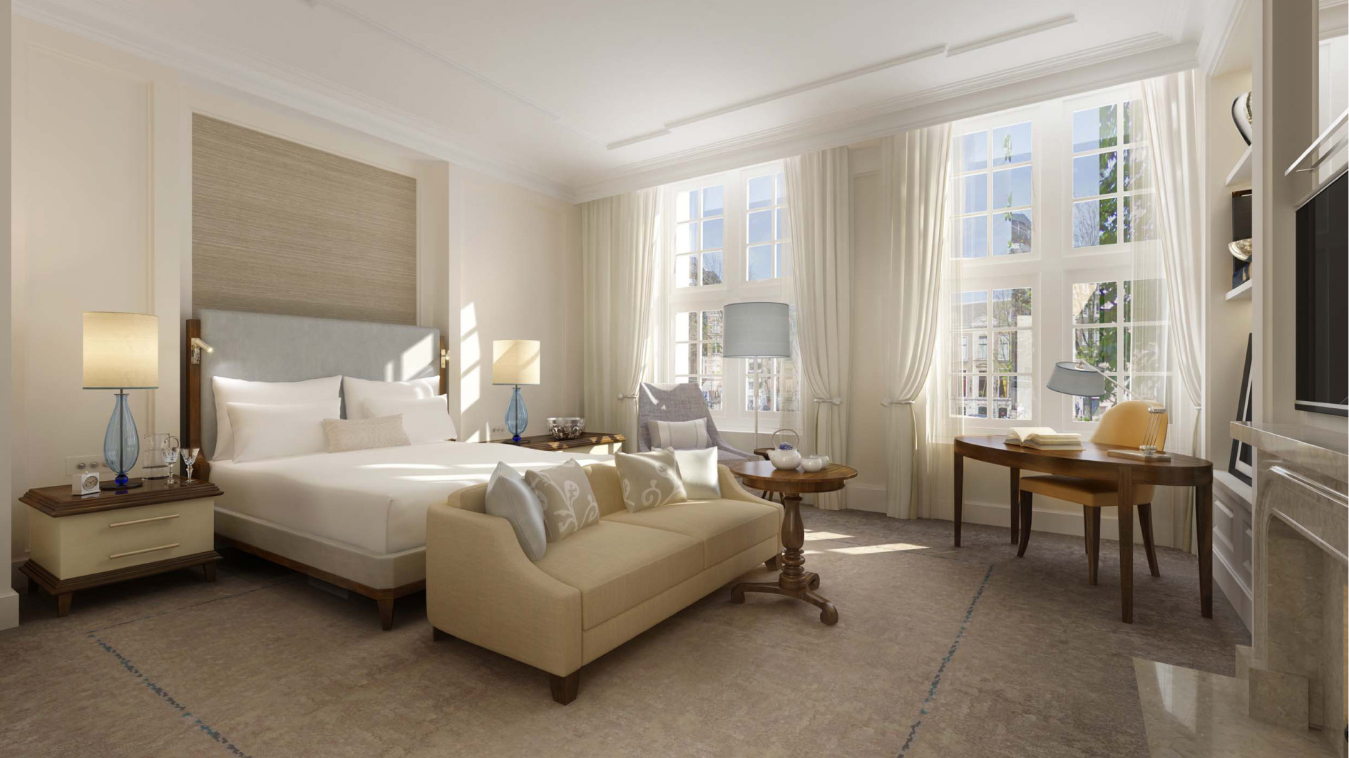 Eerste visual Waldorf Astoria, hotel later open
