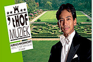 Jubilerend hotel houdt concert met Wibi Soerjadi
