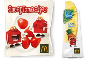 McDonald's biedt meer gezonde keuzes in Happy Meal