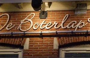 Omar Dahak en terrastopper De Boterlap werken samen