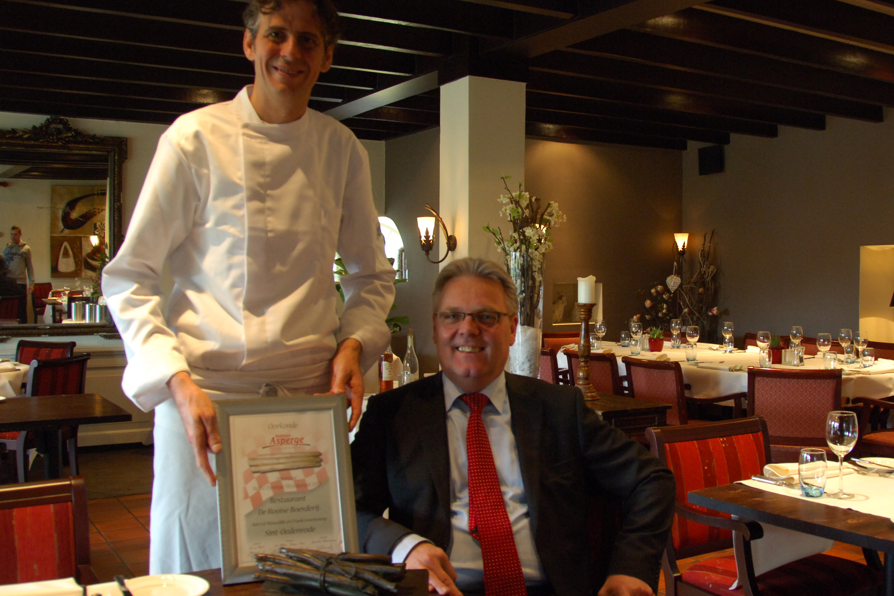 De Rooise Boerderij Beste Asperge-Restaurant 2012
