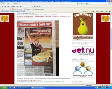 Van Goghs frites de beste van Nederland