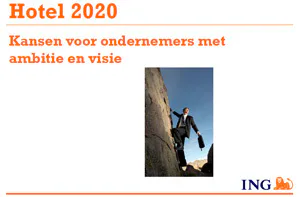 ING: 18,5 miljoen buitenlandse overnachtingen in 2020