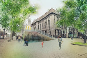 Architecten tekenen alternatief voor 'lelijke' McDonald's