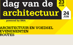 Dag van Architectuur in teken van voedsel