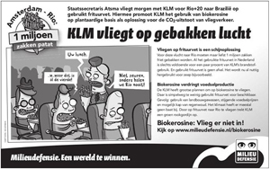 'Vliegen op frituurvet is gebakken lucht