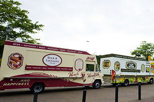 Vier Foodtrucks voor De Efteling