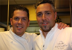 Jacob Jan Boerma gastkok bij Hangar 7 in Oostenrijk