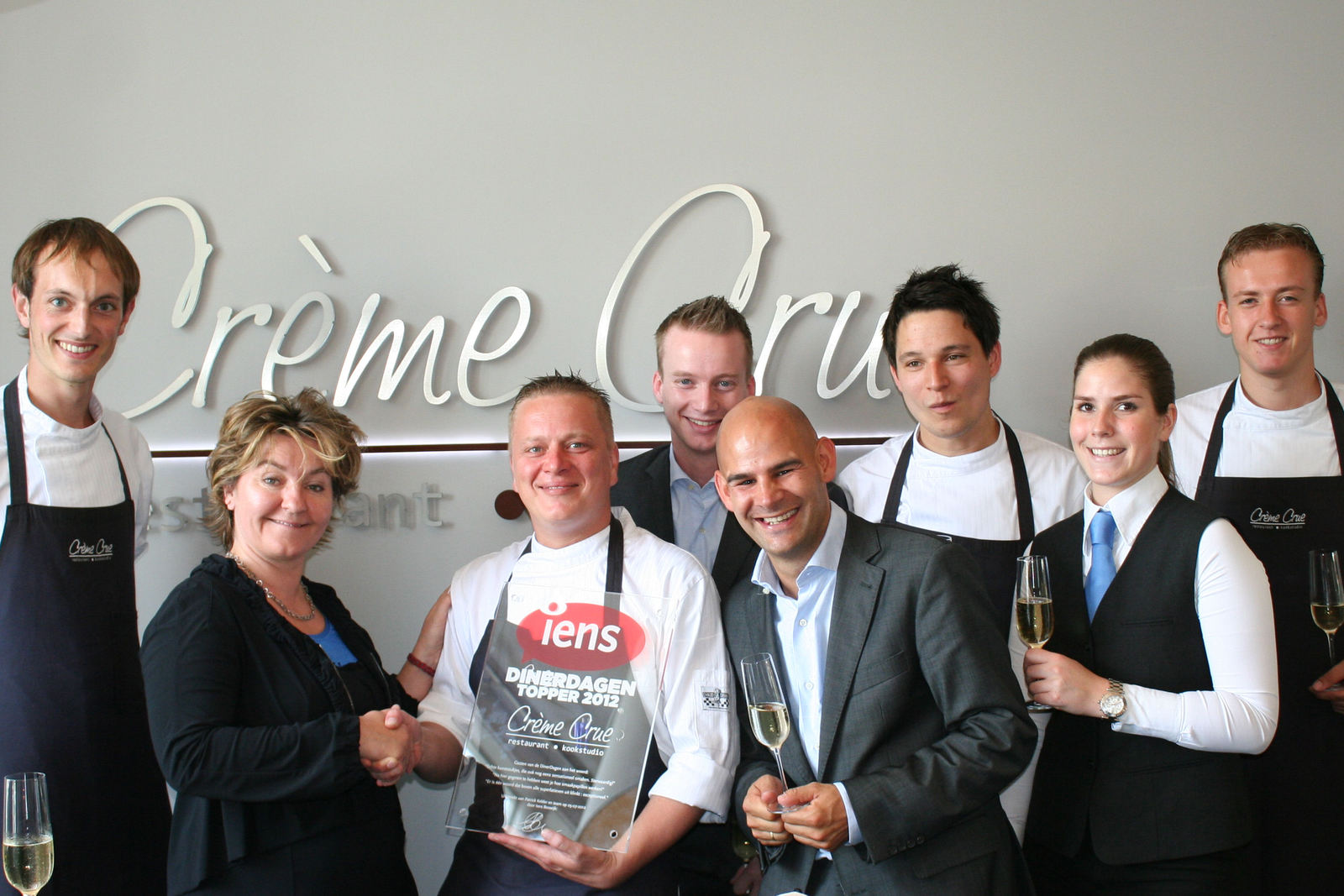 Crème Crue wint Iens Diner Dagen