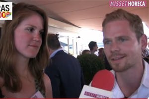 Gast terras op in plaats van naar het strand