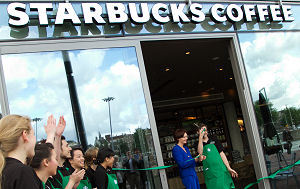 Starbucks in DoubleTree by Hilton Amsterdam