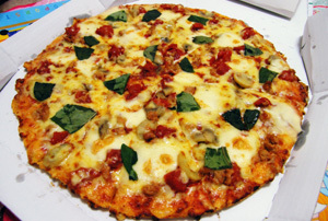 Amerika massaal aan de pizza