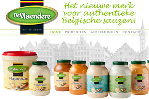 Remia lanceert Belgische sauzen met DeVlaendere