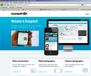 Geld verdienen met Scoopshot