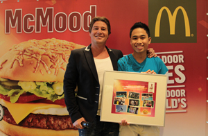 McMood wint Bekendste Burger competitie