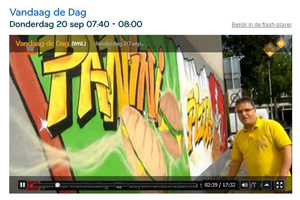 Boete van vijfduizend euro voor muurschildering