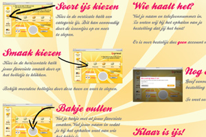 Digitaal een ambachtelijk ijsje verkopen