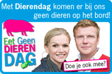 Ruim 100 bedrijven deden aan Eetgeendierendag