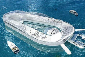 Duitser bedenkt hotel dat kan varen en duiken