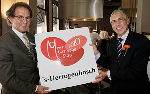 s-Hertogenbosch opnieuw Meest Gastvrij