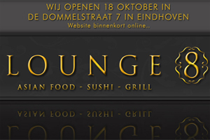 Aziatisch restaurant Lounge 8 opent in Eindhoven