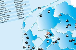 Flevoland grote provinciewinnaar in Cafetaria Top 100