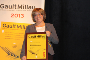 Kirsten van Geffen Talentvol Gastvrouw GaultMillau 2013