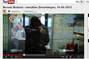 Cafetariaoverval in opsporingsprogramma Bureau Brabant