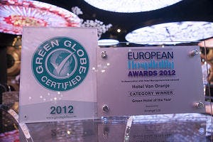 European Hospitality Award voor Hotels van Oranje