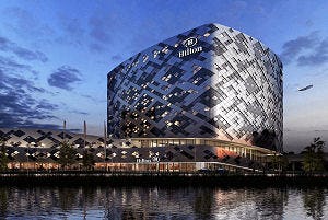 Ballast Nedam bouwt Hilton Schiphol