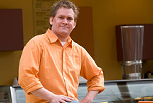 Gratis oranje ijsjes vanwege bezoek koningin