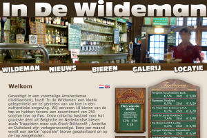 IndeWildeman.nl beste caféwebsite