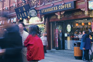 Starbucks op honderd vestiging in Beijing