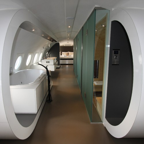 Vliegtuigsuite Mooiste Hotelkamer van Nederland 2012