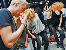 Swingend lunchen grijpt om zich heen