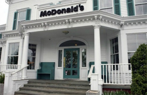 McDonald's in ruim 200 jaar oude mansion