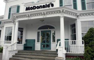 McDonald's in ruim 200 jaar oude mansion