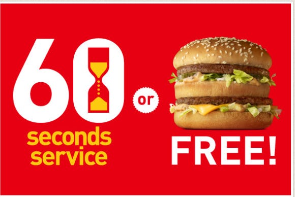 McDonald's Japan serveert hamburger binnen minuut