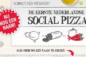 Eerste social pizza van Nederland: Trending Topping