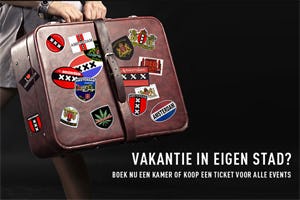 Aftrap jubileumjaar Amsterdam met Hotelnacht