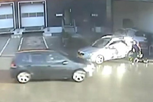 Politie toont video van overval Febo-hoofdkantoor