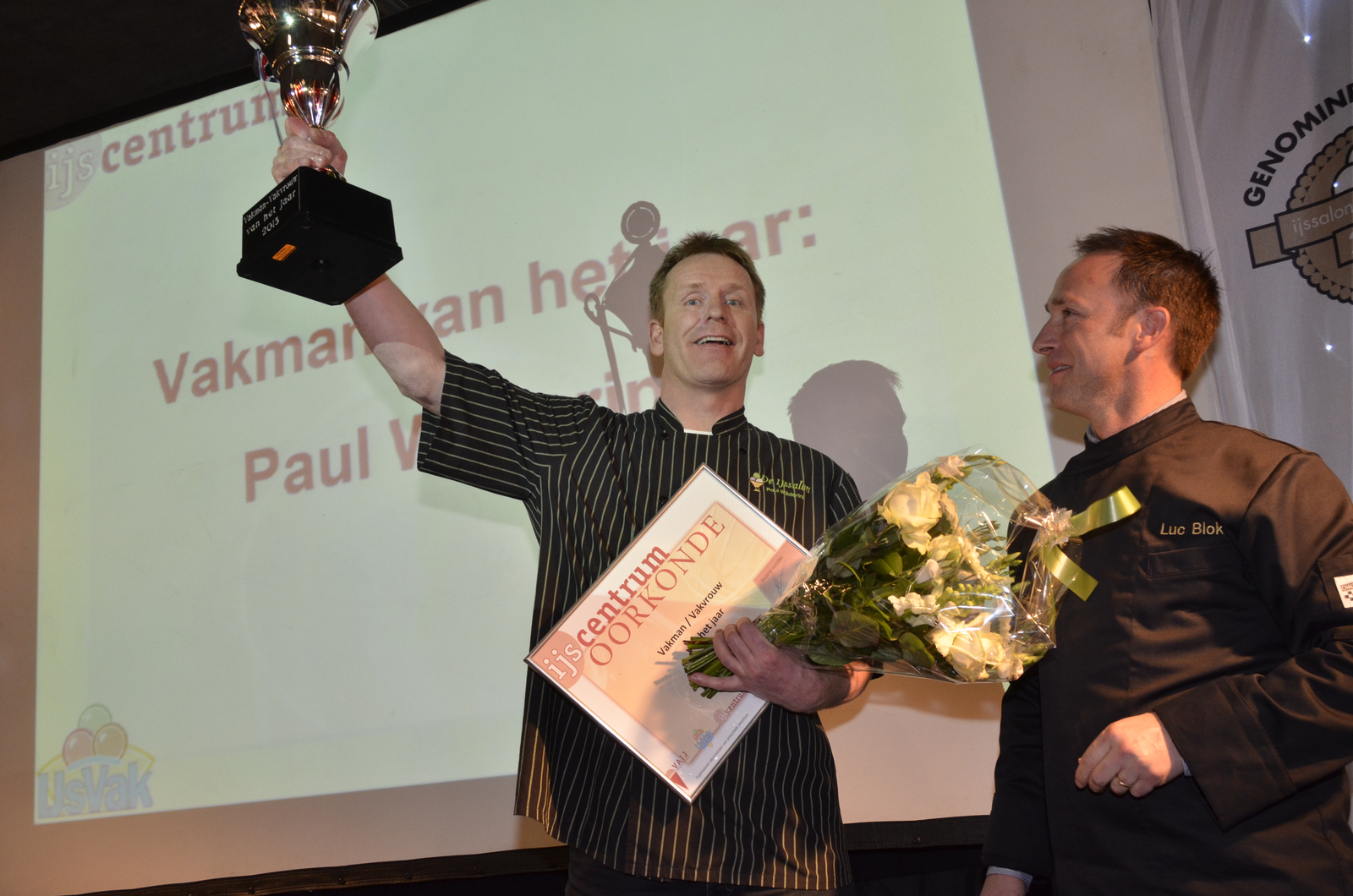 Paul Wilderink IJsvakman van het Jaar