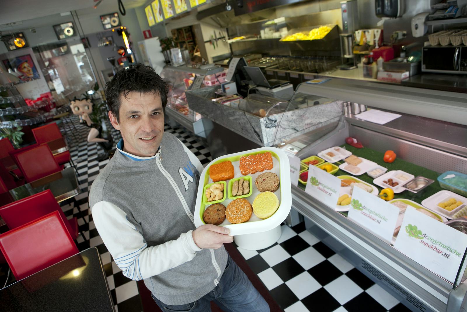 Den Haag krijgt volledig vegetarische snackbar