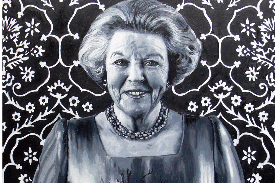 Beatrix-expositie in Hotel Pulitzer