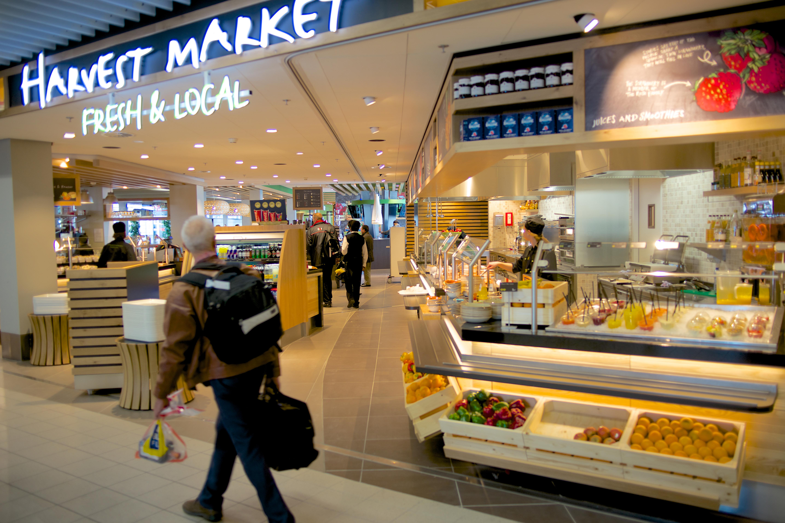 Nieuw horecaconcept op Schiphol moet zintuigen prikkelen