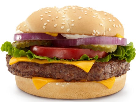 Amerika eet voor ruim $63 miljard aan hamburgers