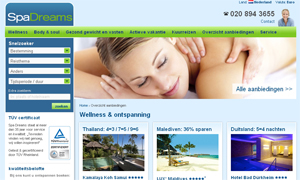 FIT Reisen lanceert SpaDreams