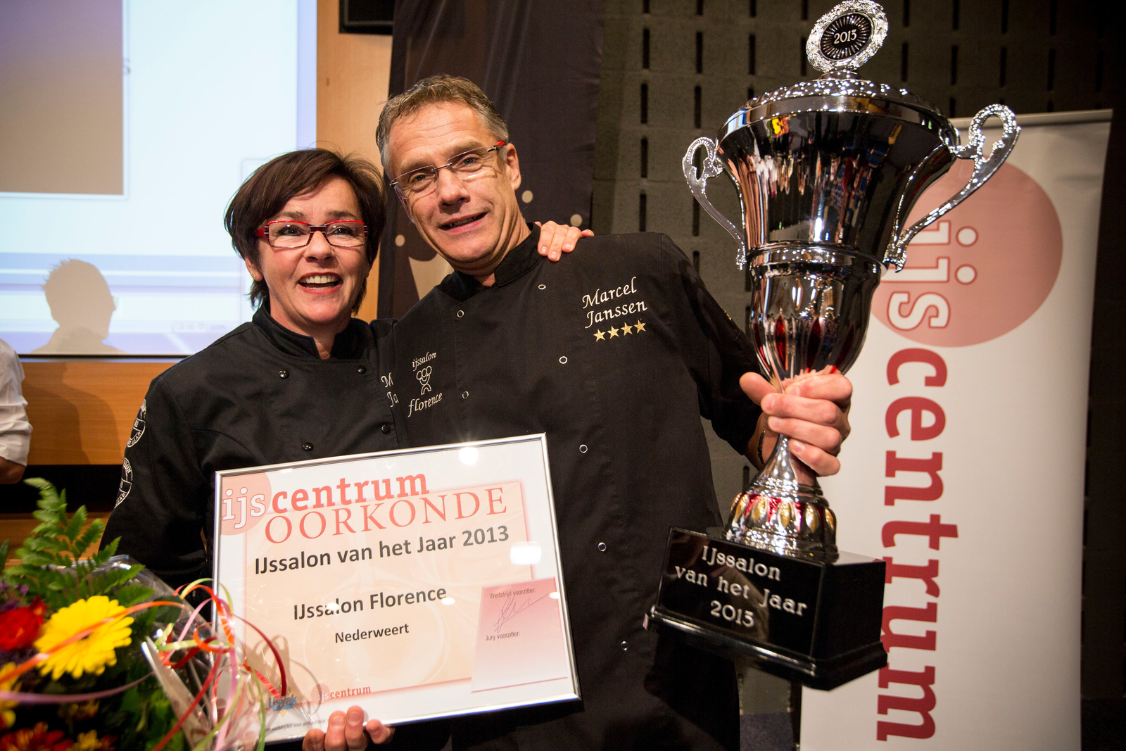 Florence voor derde keer IJssalon van het Jaar