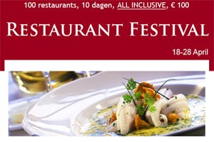 Nieuw initiatief: all-in Restaurant Festival